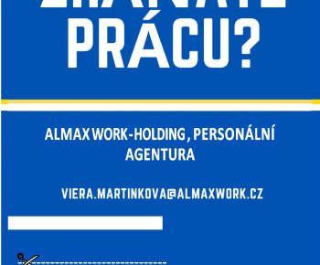 Aktuality / Pracovné ponuky - ALMAX WORK – Holding, personálna agentúra - foto