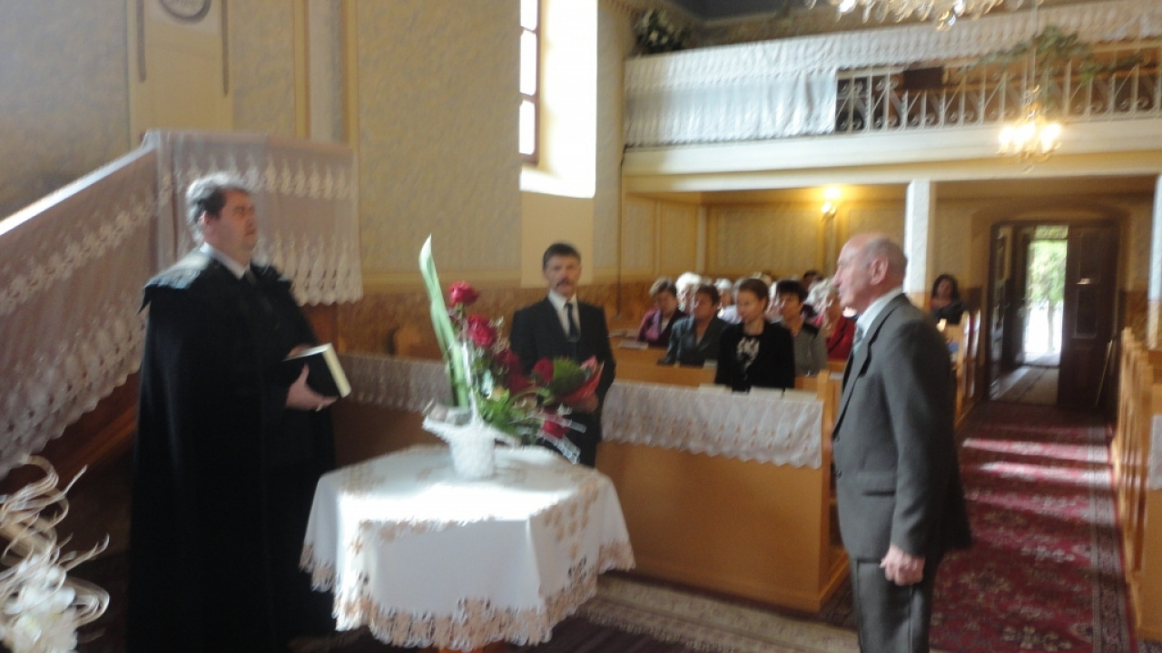 L. Benei - köszöntése L. Benei - köszöntése