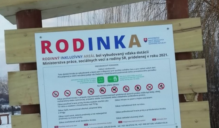 Fotka - Detské inkluzívne ihrisko RODINKA