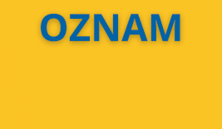 Fotka - OZNAM - MUDr. Erika Kentošová