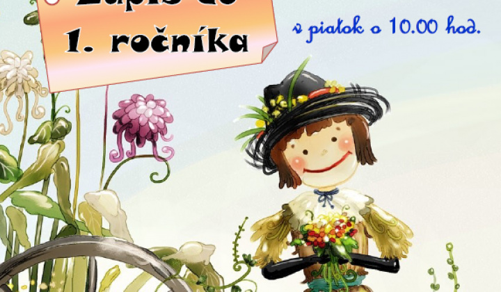 Fotka - Zápis do I. ročníka Základnej školy v Sirníku