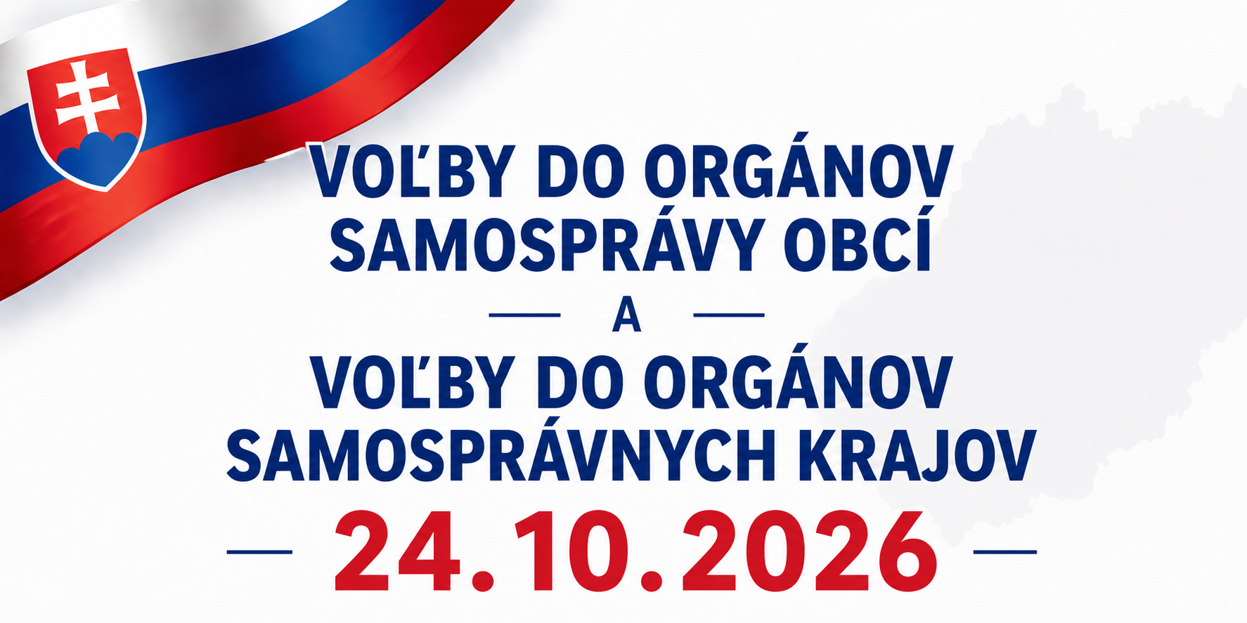 Fotka - Voľby do orgánov samosprávy obcí a voľby do orgánov samosprávnych krajov v roku 2026